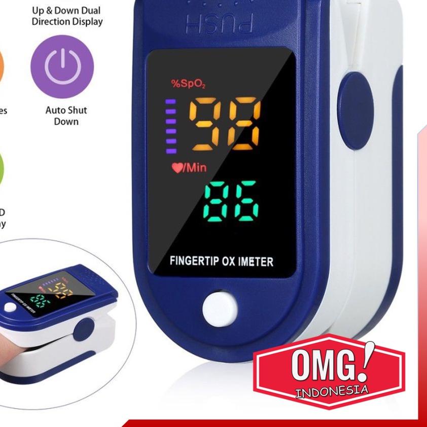 FINGERTIP OXYMETER PULSE Alat Ukur OKSIGEN Dalam Darah Original Oximeter General Care LK 87 88 89 A2