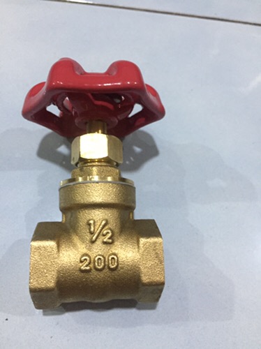Kuningan Gate Valve 1/2 Inch Drat Stop Kran Isuzu