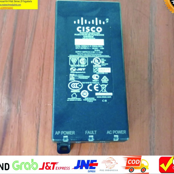 CISCO Power Injector POE AIR-PWRINJ5 56V