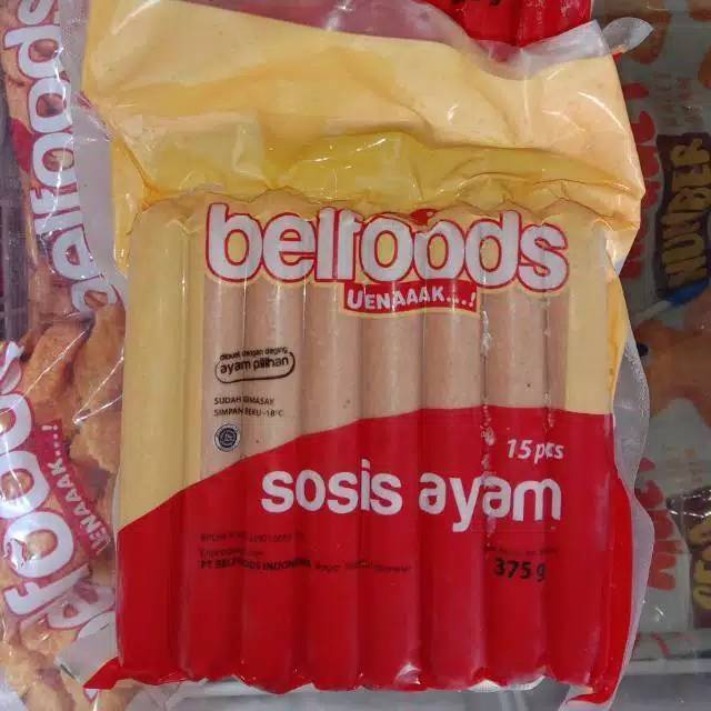 

SOSIS AYAM UENAAK BELFOODS 375GR || Frozen Food Bandung