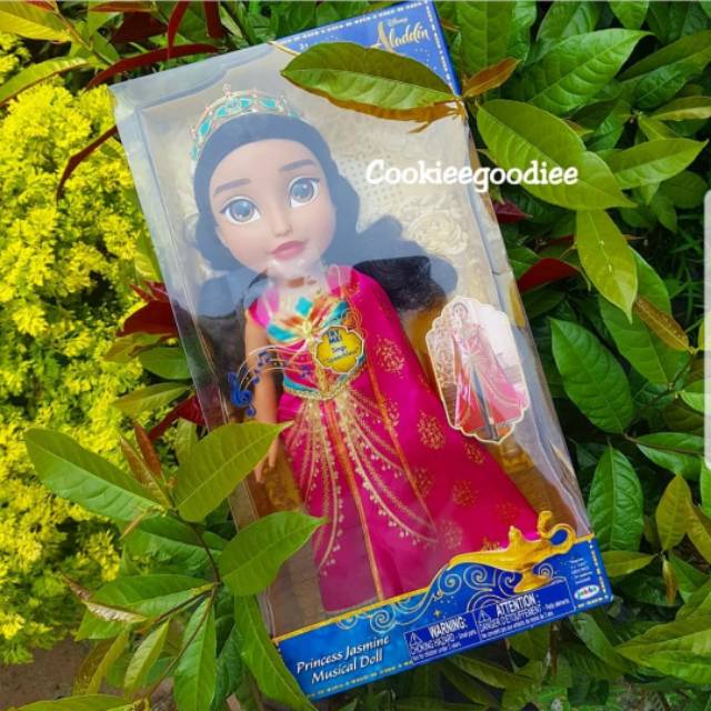 princess jasmine musical doll
