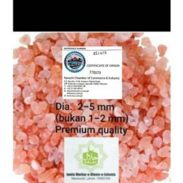 250gr Himalayan Salt Crystal Rocks  - Garam Himalaya Kristal