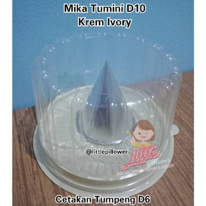 (ISI 20PCS) Mika Tumpeng Mini D10/ Mika Kue Tart/ Box Tumpeng/ Mika Bolu Bulat