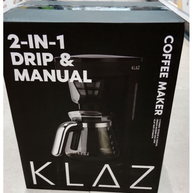 Coffe Maker Electric Mesin Pembuat Kopi 750ML KLAZ