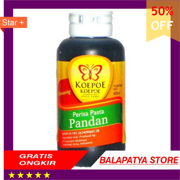 

Pasta Pandan Koepoe koepoe 60 ml