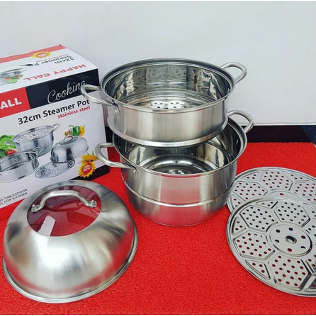 STEAMER POT HC 2 SUSUN 32 CM