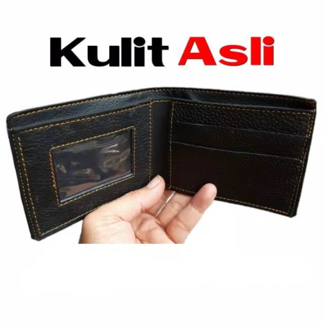 Dompet kulit asli/dompet kulit termurah/dompet kulit garut/dompet pria lipat tidur