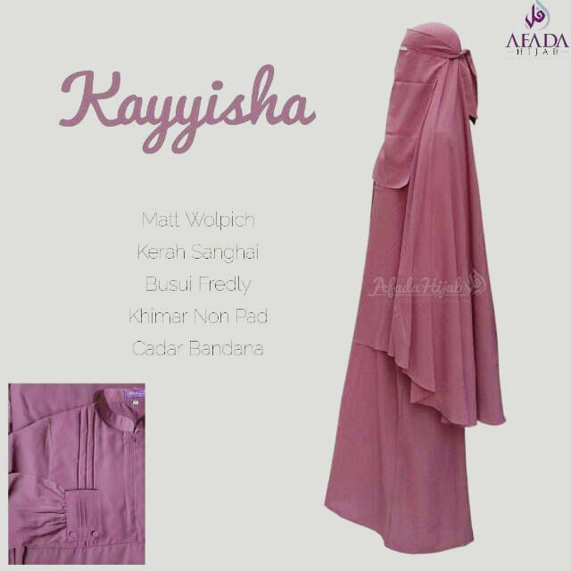 ### Set Gamis Wolfis KAYYISA I Afada Hijab ###