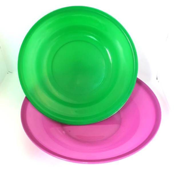 [12PCS] Piring plastik / Piring makan plastik / Piring murah