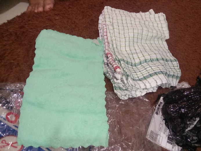 Lap Dapur Kotak - Besar Uk 55 X 55 Cm -murah Berguna