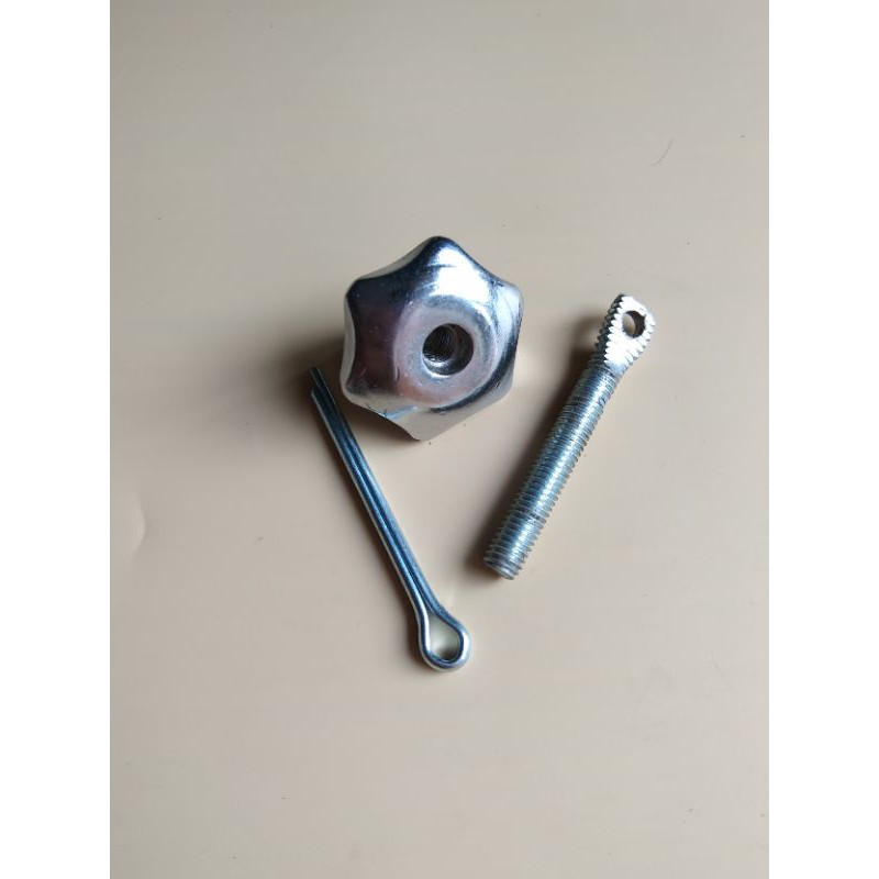 kitiran tangki bensin Vespa chrome baut tutup tangki Vespa chrome