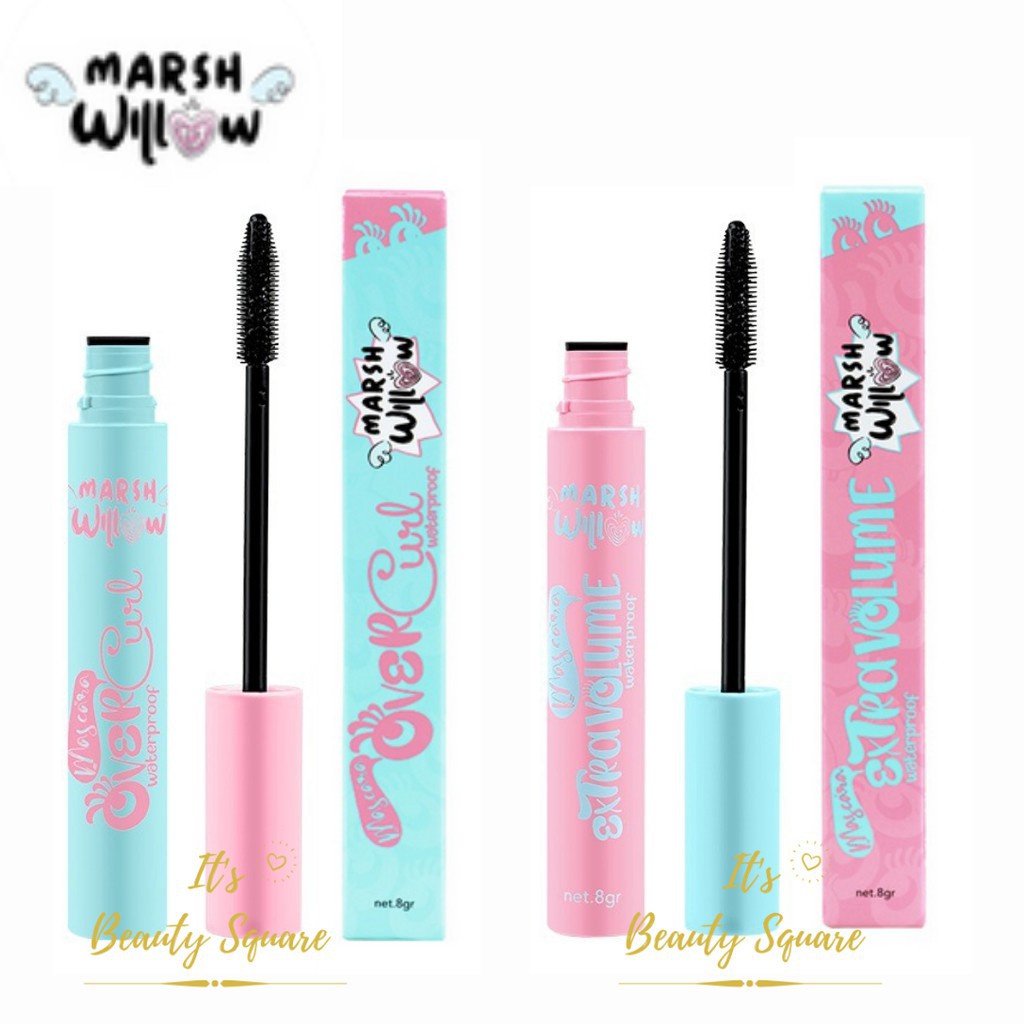 MARSHWILLOW MASCARA OVERCURL WATERPROOF &amp; EXTRA VOLUME MASKARA &amp; MAXI CURL MASCARA