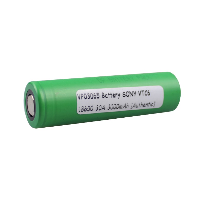 Battery SONY VTC6 30A 3000mAh [Authentic] KiswaraBandung