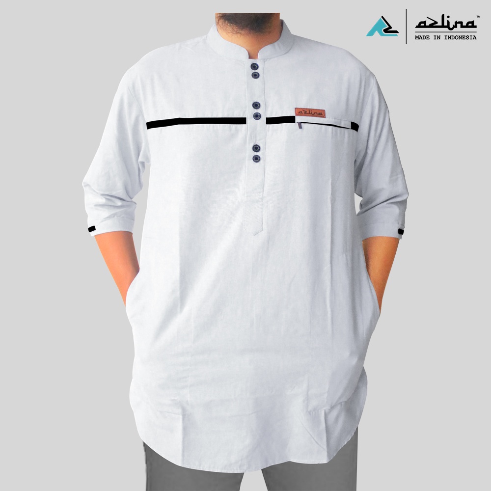 Azlina - Koko Kurta Kekinian Bahan Katun Oxpord Premium Bisa COD