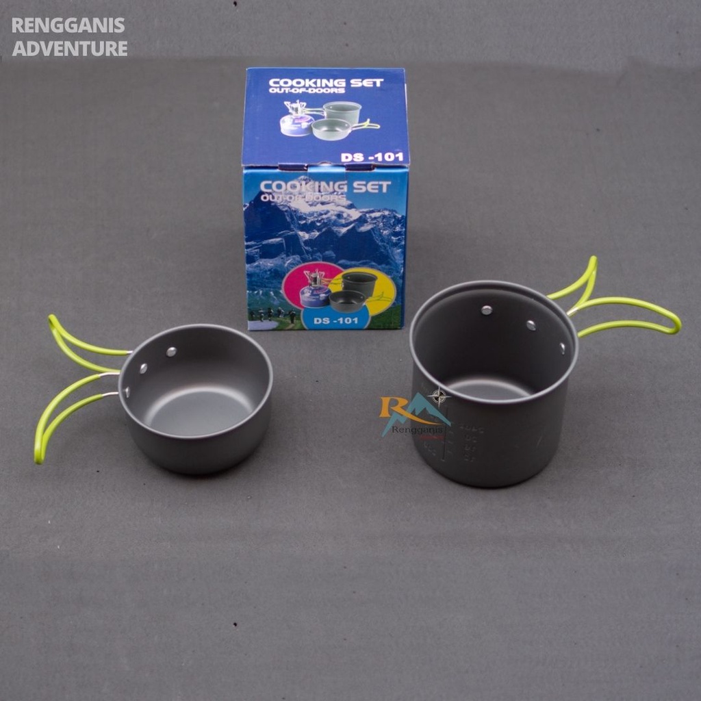 Cooking set SY 200 DS 101 DS 301 DS 308 Penggorengan Alat Masak Camping