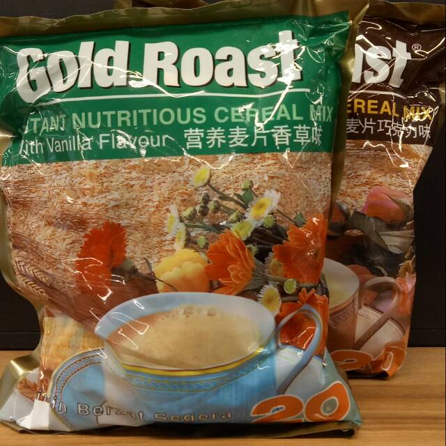 

GOLD ROAST CEREAL (VANILLA/CHOCOLATE) 600GR ISI 20 SACHET