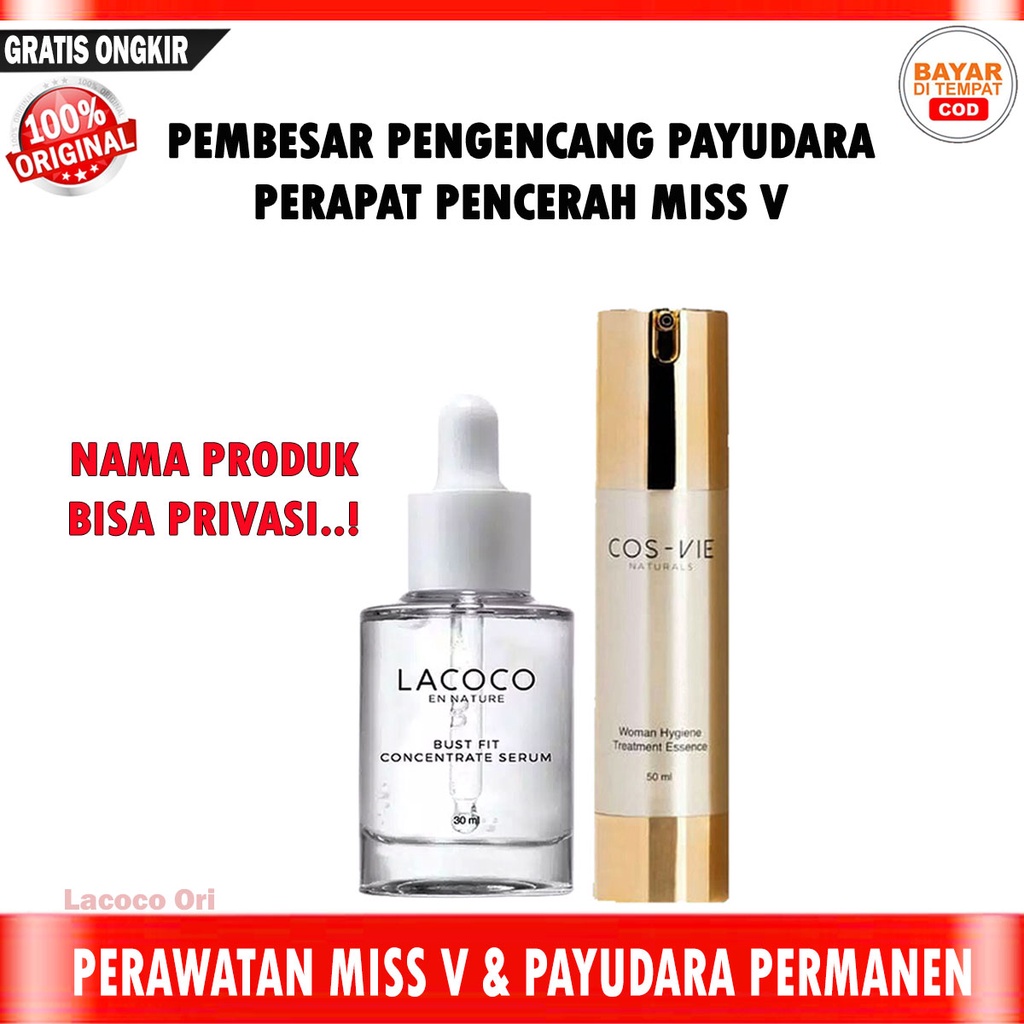 LACOCO BUST FIT & COS VIE - PERAPAT VAGINA PERAPAT MISS V - PENGENCANG PAYUDARA - PEMBESAR PAYUDARA