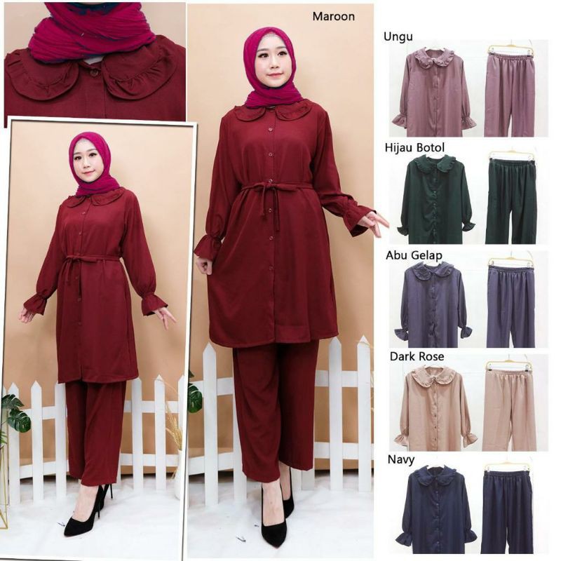 DIANA SET - SETCEL SHAKILA IMPORT SETELAN MUSLIM