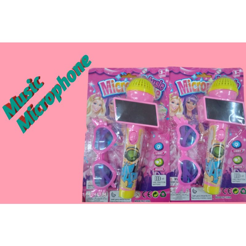 Microfon Dan Kacamata Anak