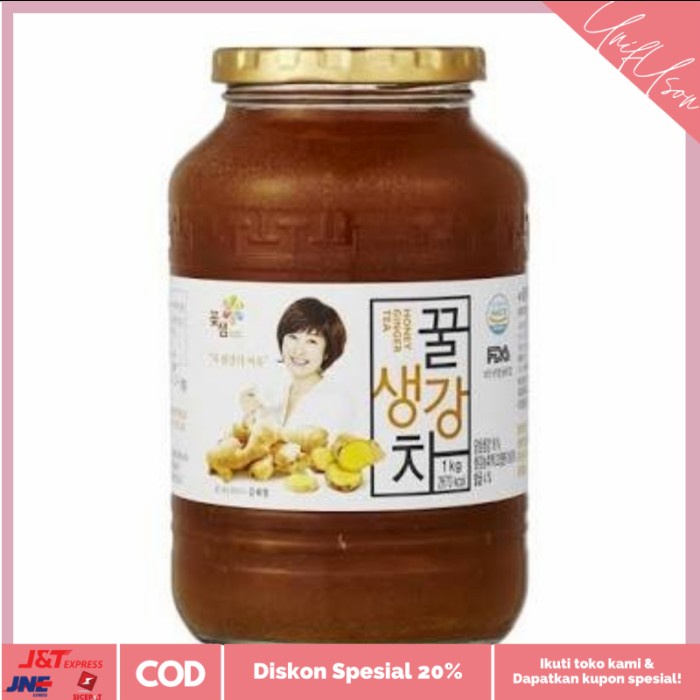 

⭐COD⭐ Korean Honey Ginger Tea (Teh Jahe Madu Asli Korea)