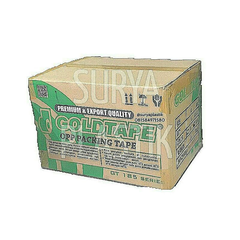 

Lakban Cokelat Lakban Bening Goldtape 72yard 1 DUS Lakban Murah