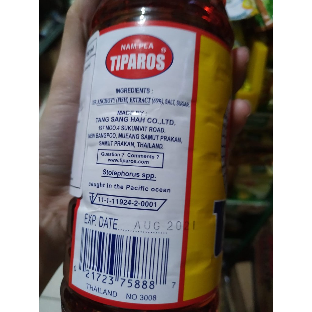 KECAP IKAN TIPAROS 770ML