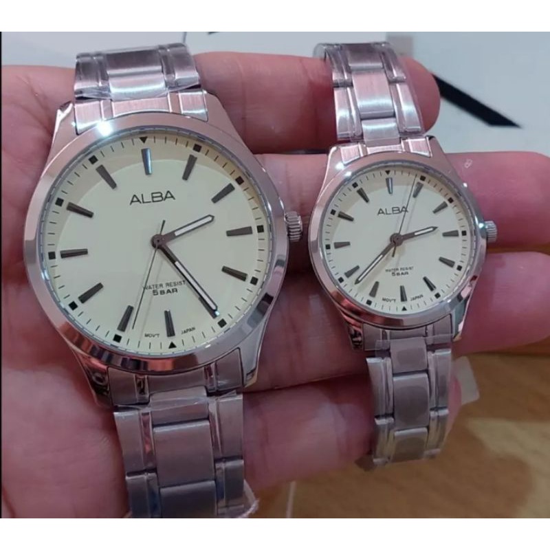 JAM TANGAN RANTAI COUPLE//JAM RANTAI STAINLESS TERMURAH