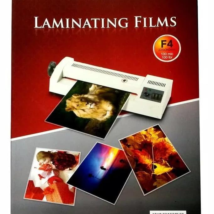 

Laminating Film F4 - Plastik Laminating F4 ( Isi 100 Lembar )