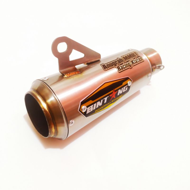 Knalpot Drag inlet 50mm Slincere only Original Bintang Powerfullexhaust-1