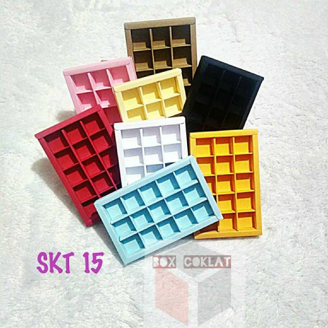 Box Coklat Sekat 15 5x3 SDH JADI KOTAK  Shopee Indonesia