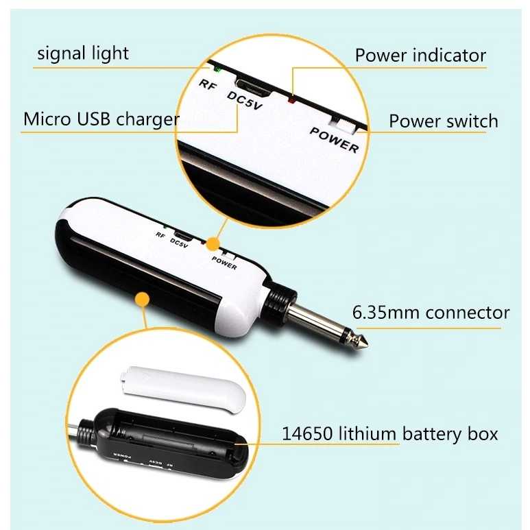 Rellent Mikrofon Karaoke Mic Wireless Portable KTV - D300 ( Al-Yusi )