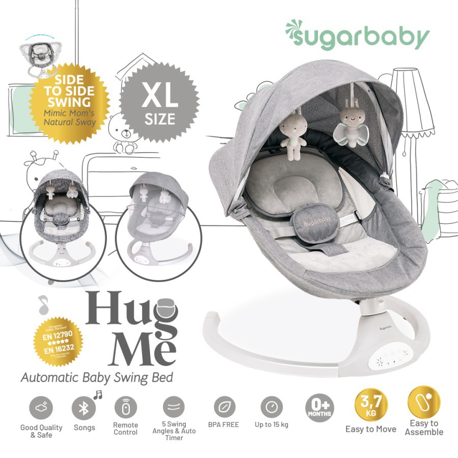 Sugarbaby HUG ME Automatic Baby Swing Bed