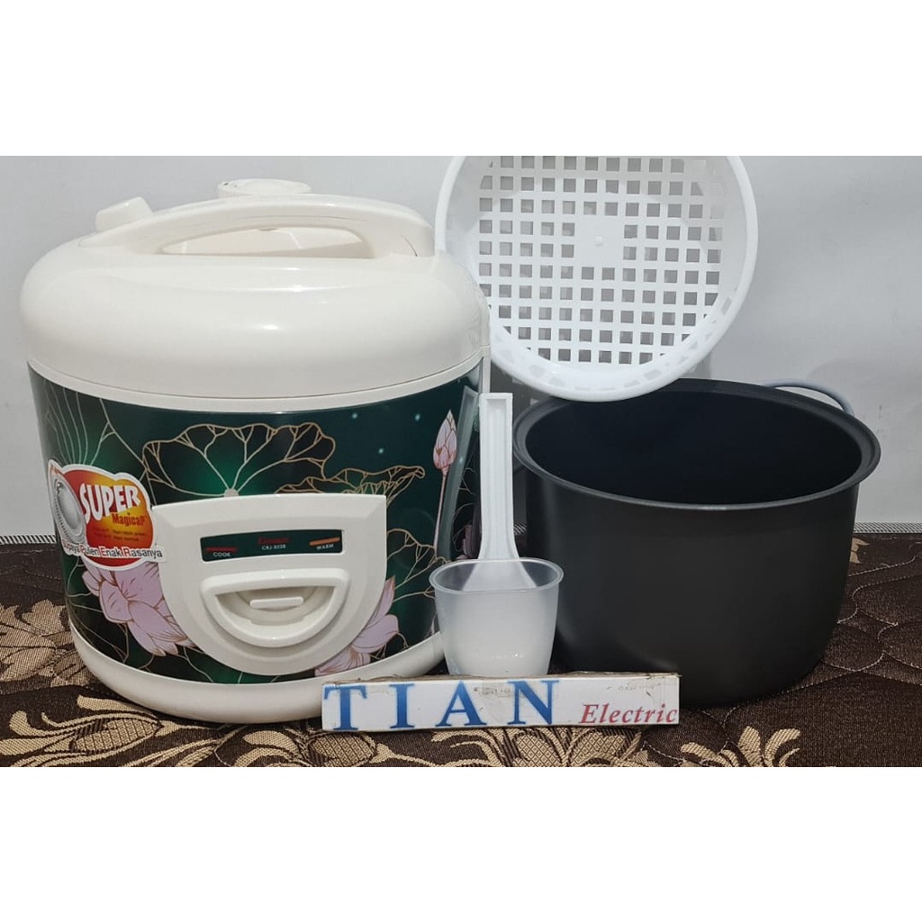 COSMOS CRJ-8228 Lotus Series Rice Cooker Non Stick 3in1