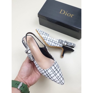 dior checkered shoes