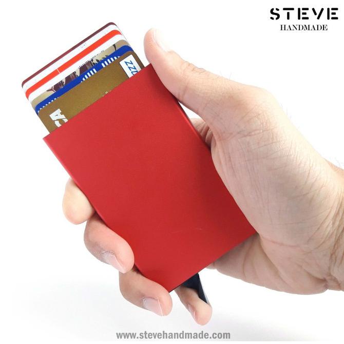 

Tempat Kartu Atm Dompet Kartu Kredit Credit Card Holder Style A Red