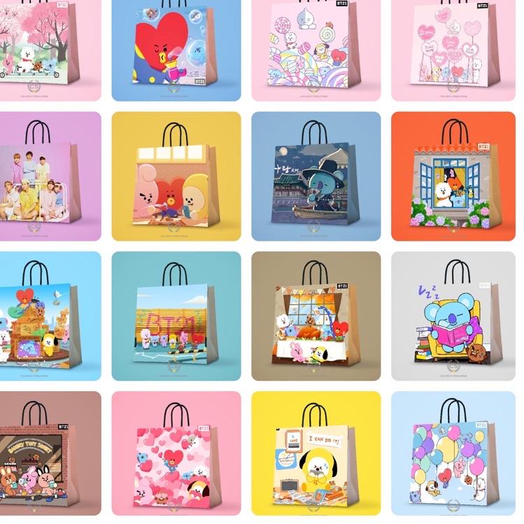 

Baru paper bag bt21/bts/bagtan/kpop/Paper bag kado/paper bag kertas kado/goodie bag/tas kado paper bag/paper bag kado ulang tahun/tas kertas/hampers birthday/souvenir ultah/paperbag custom/paper bag lucu/tas goodie bag/tas kado/kotak kado/kertas kado