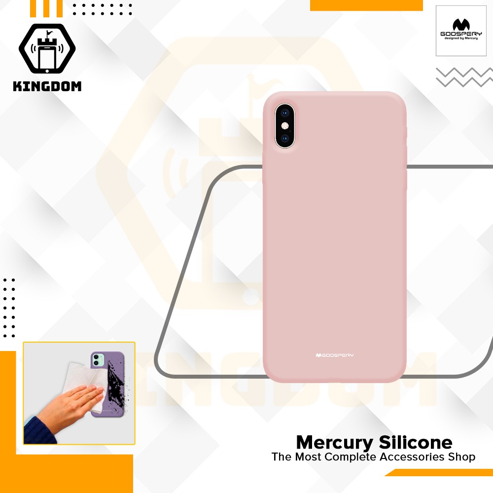 Casing iPh XR Goospery Mercury Silicone Case