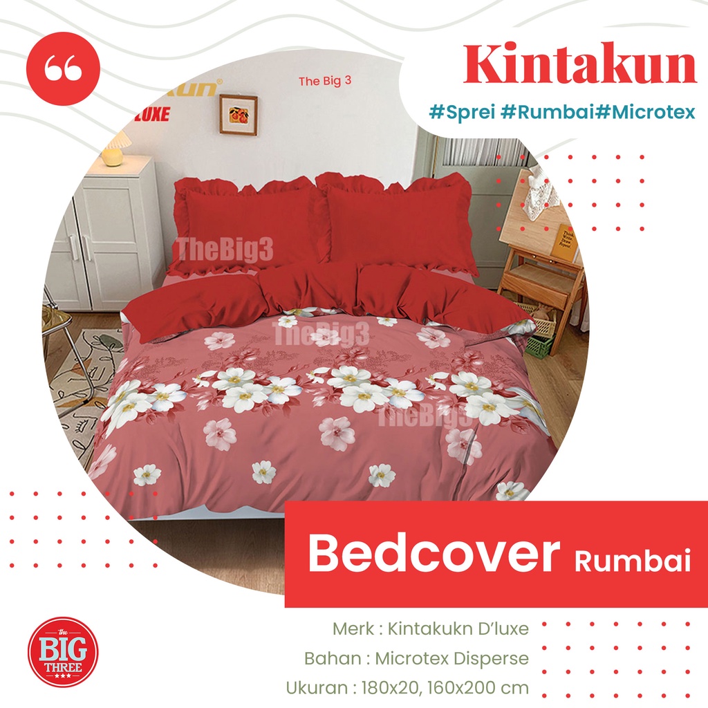 Jual KINTAKUN Bedcover + Sprei 180x200 / 160x200 Atarya Akma Azura ...