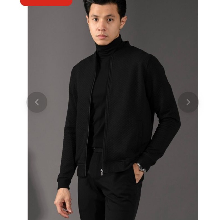 COMFY JACKET  BLACK XL  by male.id