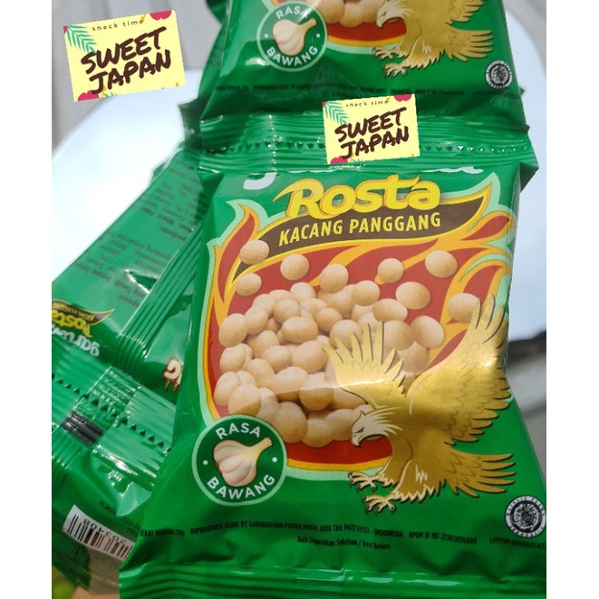 PROMO!!!! KACANG ROSTA GARUDA isi 10 bungkus....jajanan anak...cemilan...kacang garuda....kacang rosta....snack...jajananjadoel...snack.mazter