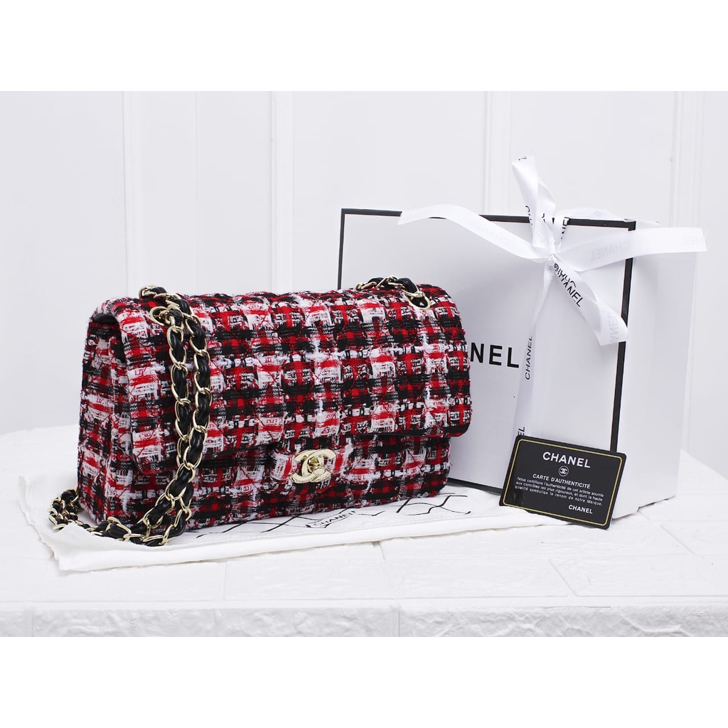 Tas Chanel Classic Tweed (Batam)