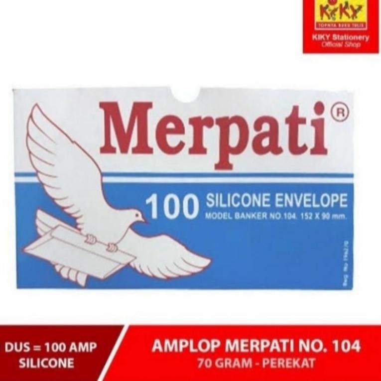 

(K2L5) ☆ AMPLOP TANGGUNG MERPATI 104 70GSM PEREKAT //Getpromo