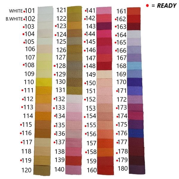 

Terbaru Resleting Jepang 25 cm per lusin