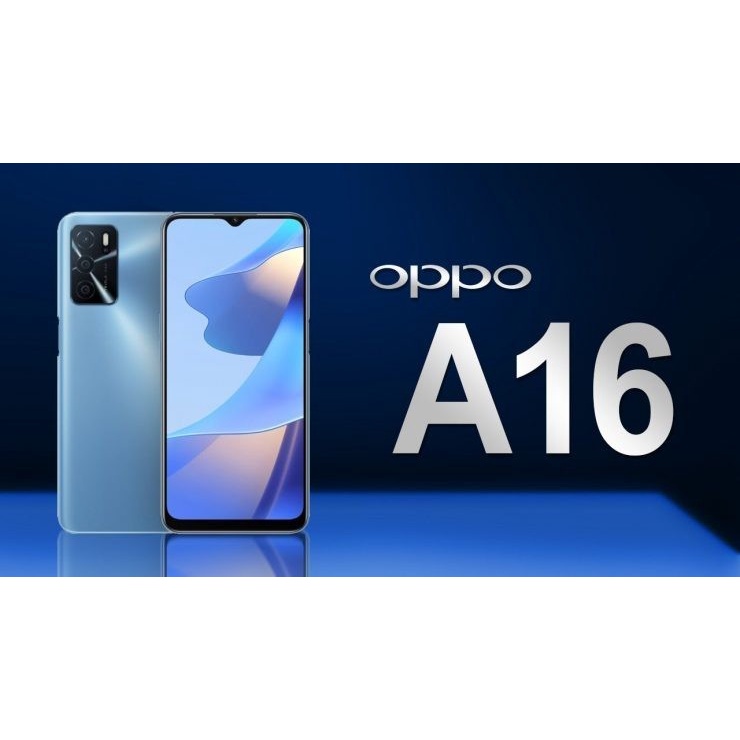 Oppo A16 - Oppo A16e   Garansi Resmi 3/32GB - 4/64GB