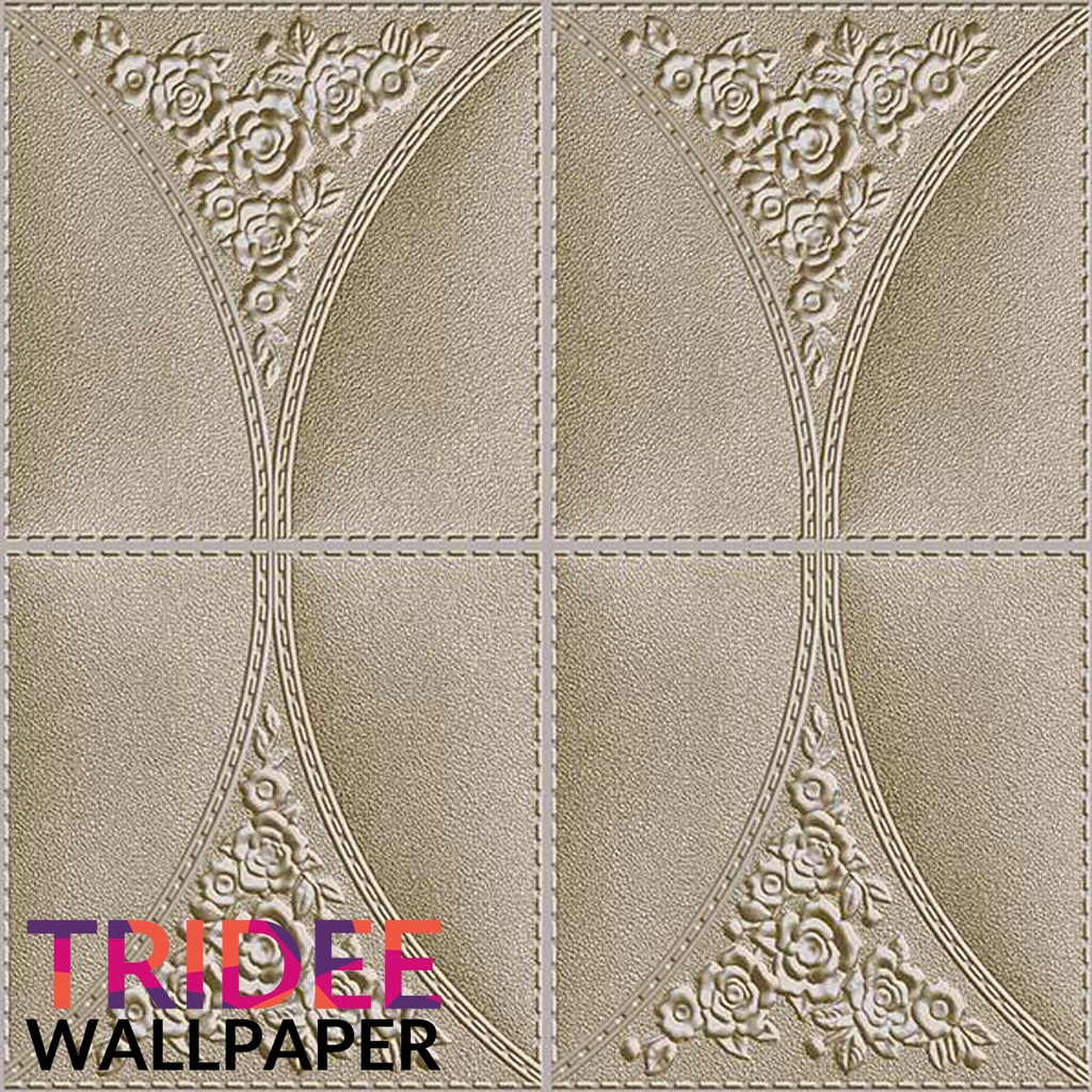 Wallpaper Foam 3D Motif Batik|TRIDEE BATIK