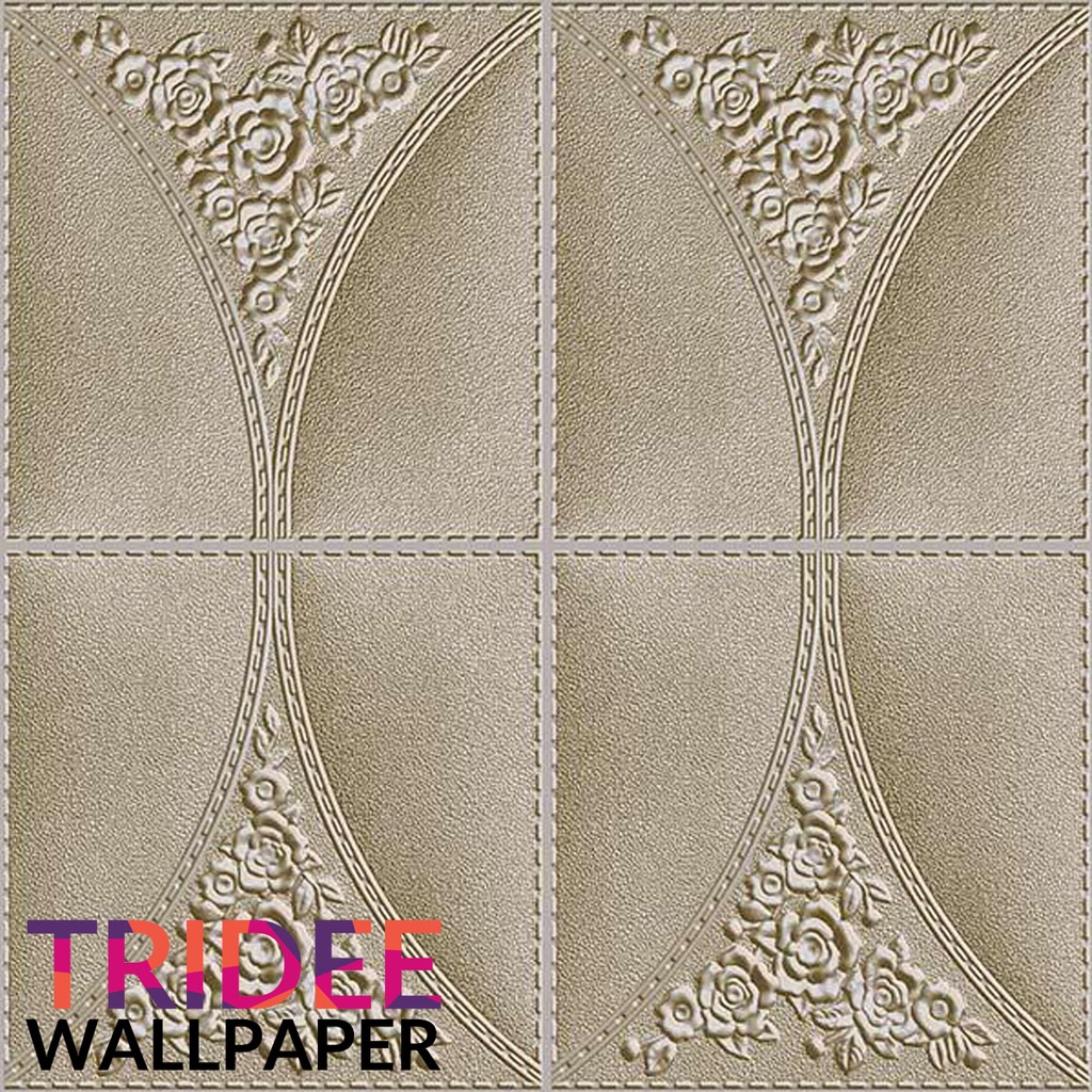 Wallpaper Foam 3D Motif Batik|TRIDEE BATIK