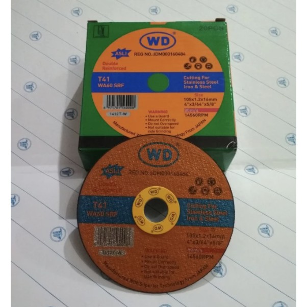 Resibon Potong Besi WD Potong Besi 4 inci