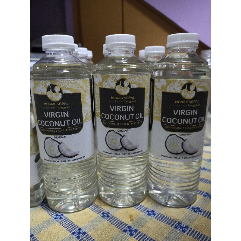 

Virgin Coconut Oil 500ml - Menak Sopal