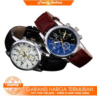 FF-BW4002 Jam Tangan Wanita Kulit Leather Quartz Geneva High Quality / Jam Tangan Cewek Couple