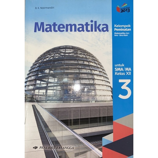 buku matematika kelas 12/SMA 3